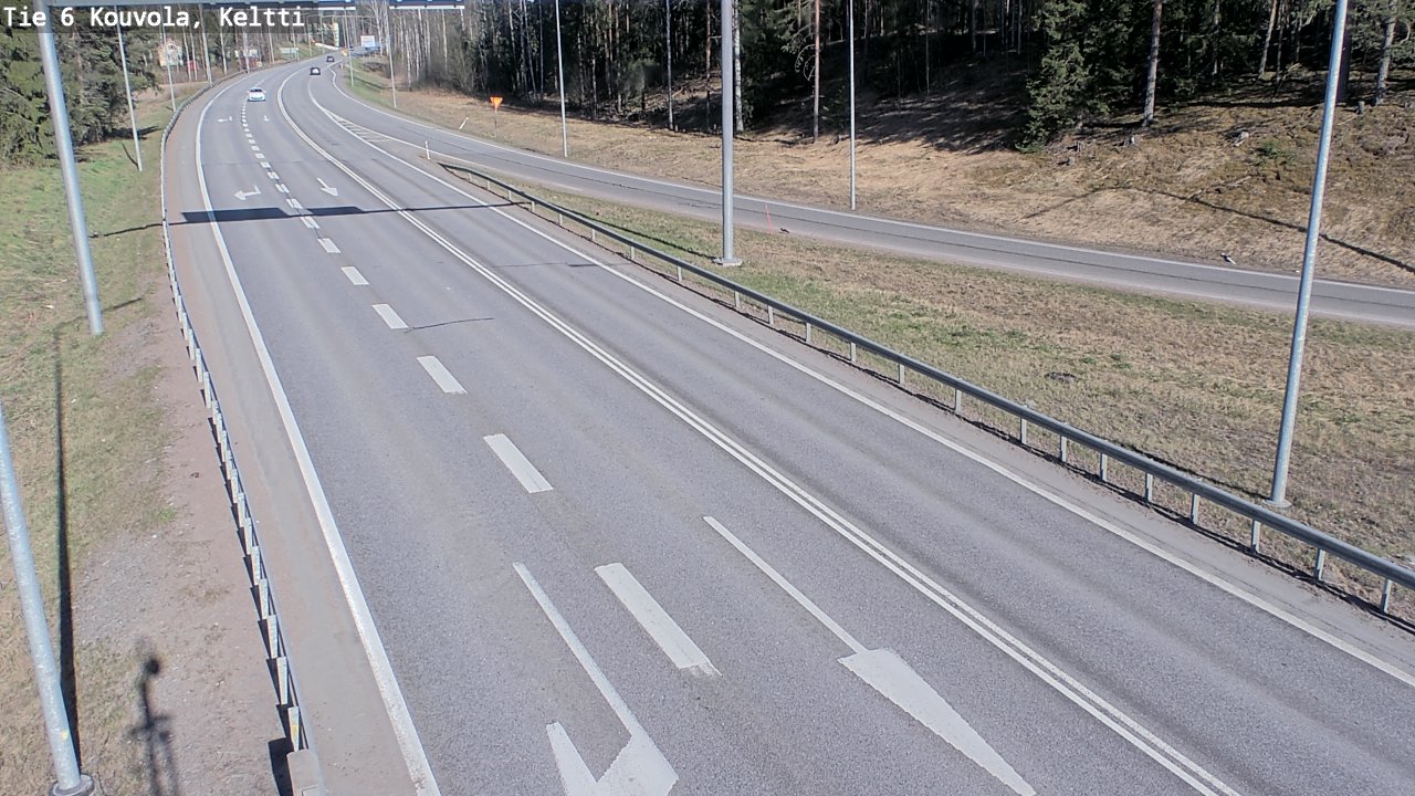 Kelikamerat Kuva Tie 6 Kouvola, Keltti, Kouvola, Kymenlaakso