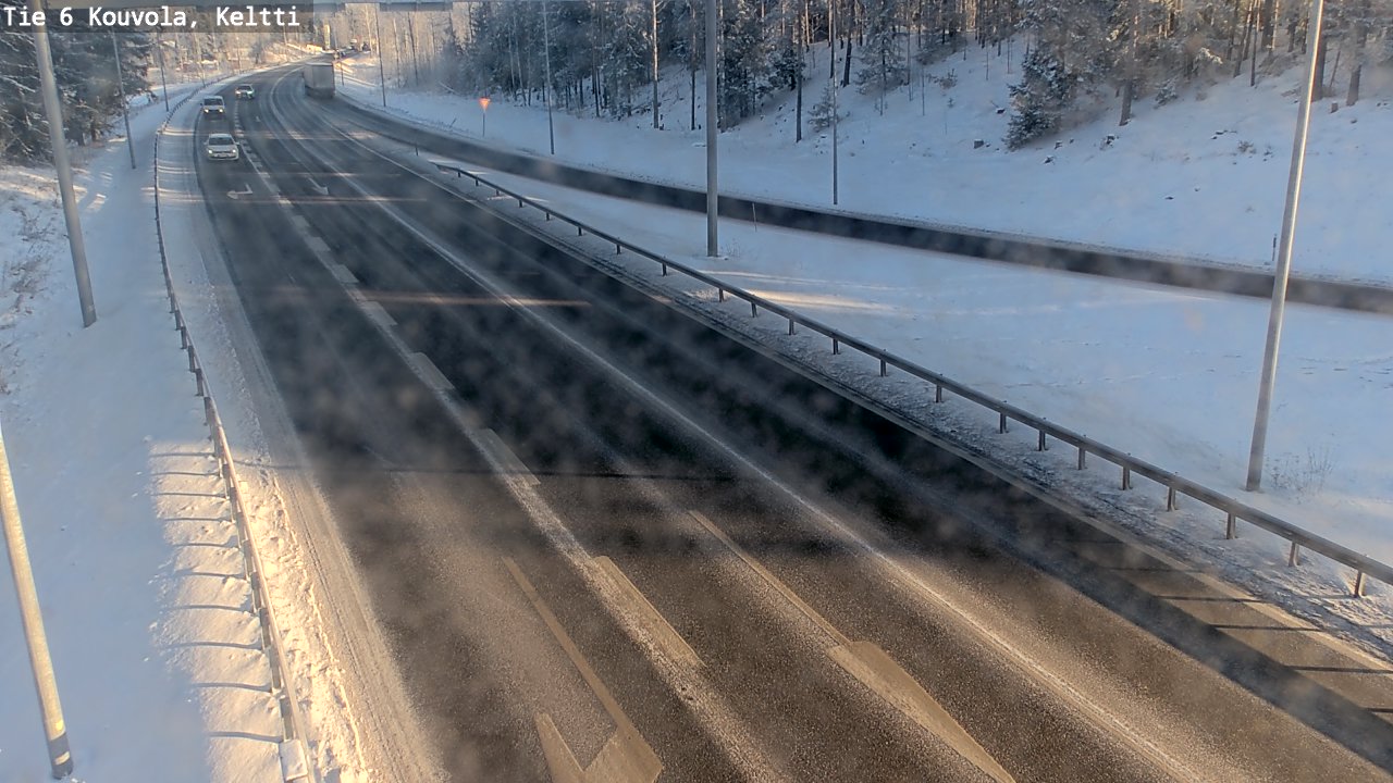 Kelikamerat Kuva Tie 6 Kouvola, Keltti, Kouvola, Kymenlaakso