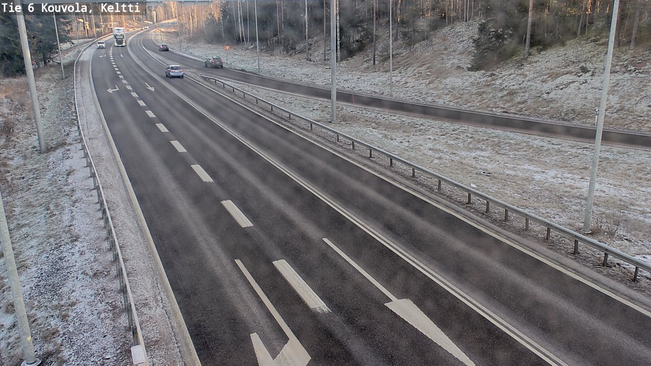 Kelikamerat Kuva Tie 6 Kouvola, Keltti, Kouvola, Kymenlaakso