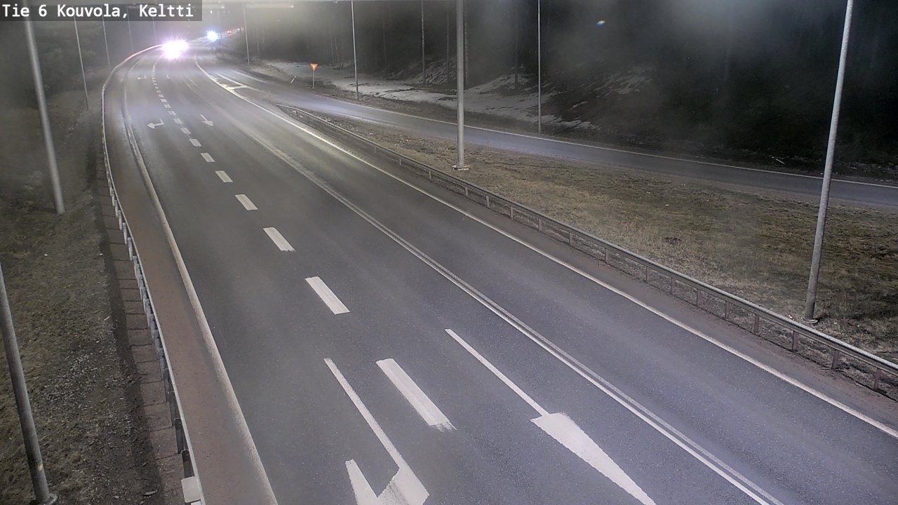 Weather Camera Image Road 6 Kouvola, Keltti, Kouvola, Kymenlaakso