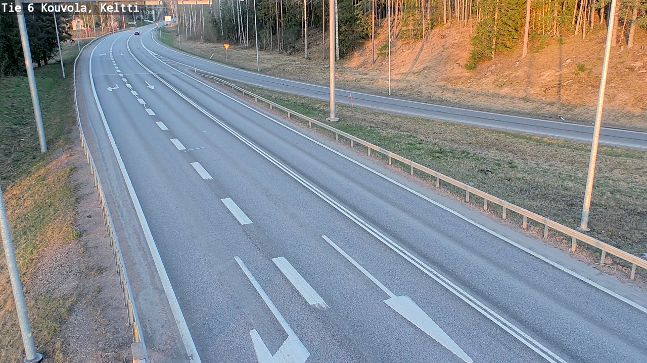 Kelikamerat Kuva Tie 6 Kouvola, Keltti, Kouvola, Kymenlaakso