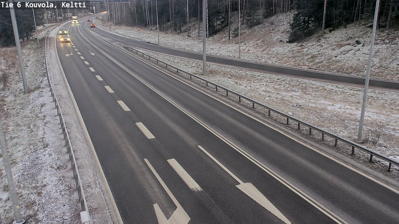 Kelikamerat Kuva Tie 6 Kouvola, Keltti, Kouvola, Kymenlaakso