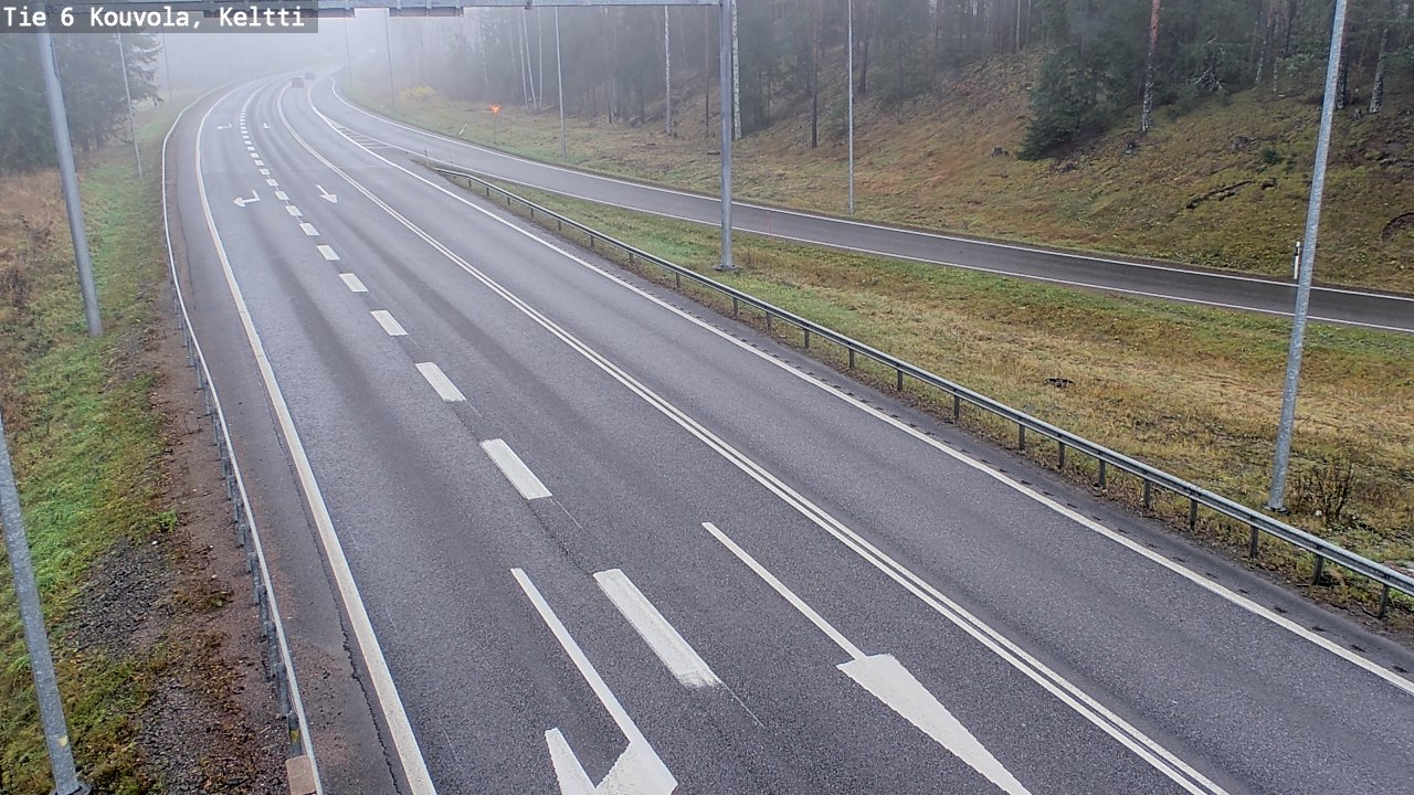 Kelikamerat Kuva Tie 6 Kouvola, Keltti, Kouvola, Kymenlaakso
