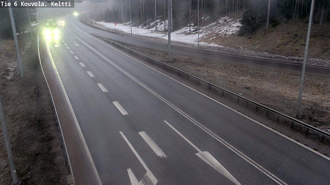 Kelikamerat Kuva Tie 6 Kouvola, Keltti, Kouvola, Kymenlaakso