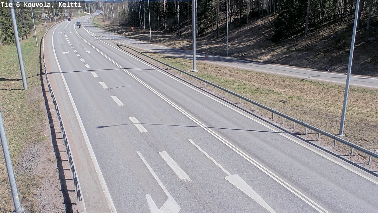 Kelikamerat Kuva Tie 6 Kouvola, Keltti, Kouvola, Kymenlaakso