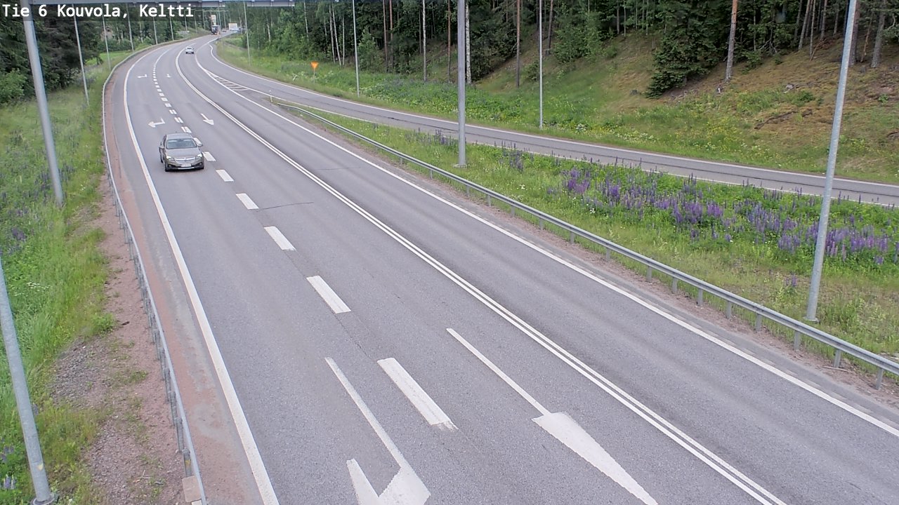 Kelikamerat Kuva Tie 6 Kouvola, Keltti, Kouvola, Kymenlaakso