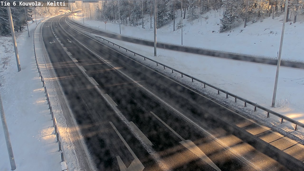 Weather Camera Image Road 6 Kouvola, Keltti, Kouvola, Kymenlaakso