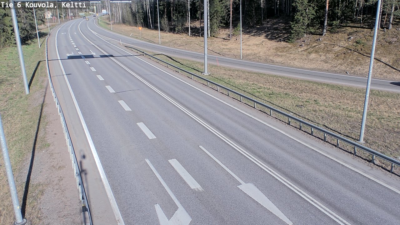 Kelikamerat Kuva Tie 6 Kouvola, Keltti, Kouvola, Kymenlaakso
