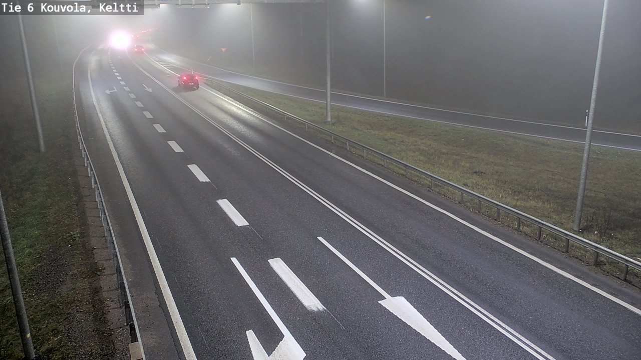 Kelikamerat Kuva Tie 6 Kouvola, Keltti, Kouvola, Kymenlaakso