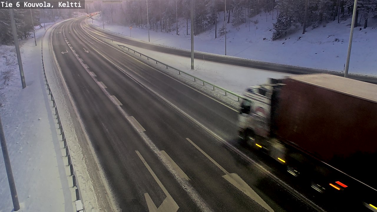 Kelikamerat Kuva Tie 6 Kouvola, Keltti, Kouvola, Kymenlaakso