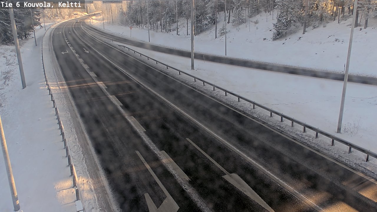 Weather Camera Image Road 6 Kouvola, Keltti, Kouvola, Kymenlaakso