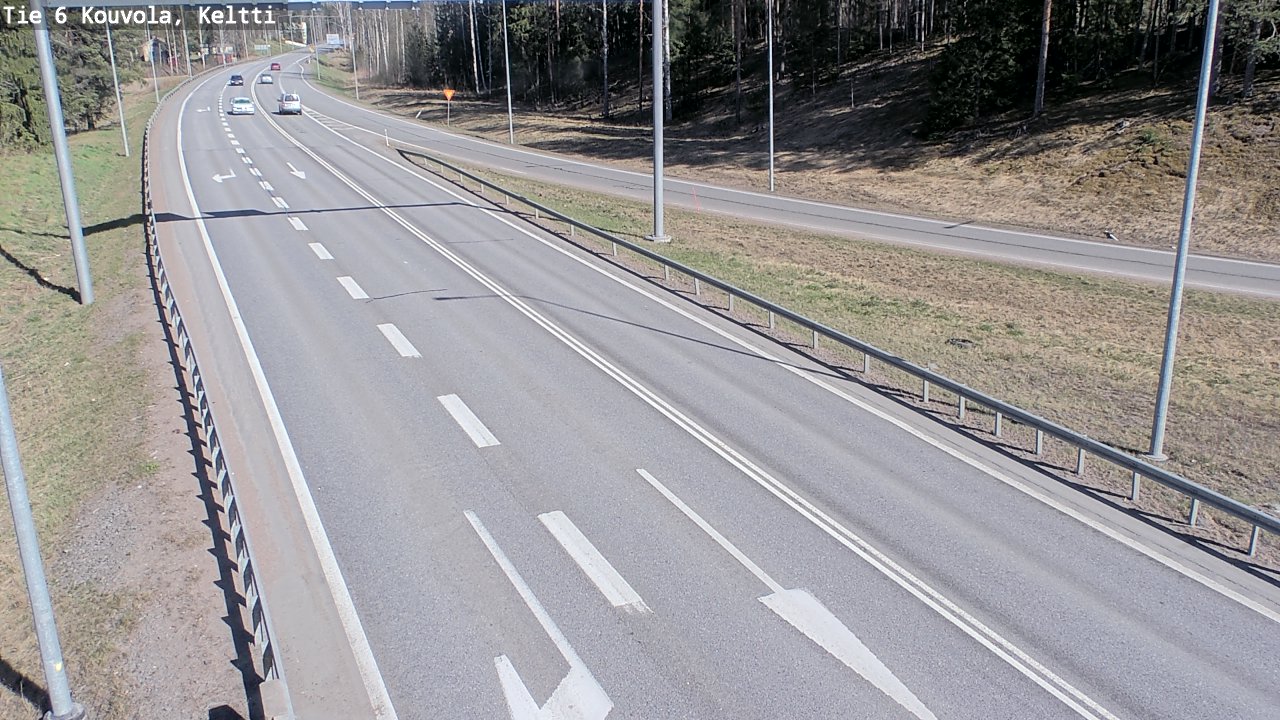 Kelikamerat Kuva Tie 6 Kouvola, Keltti, Kouvola, Kymenlaakso
