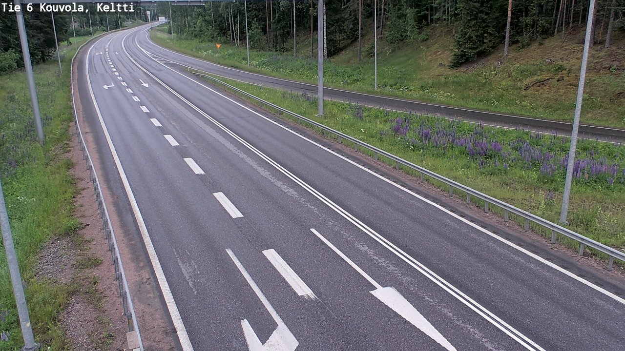 Kelikamerat Kuva Tie 6 Kouvola, Keltti, Kouvola, Kymenlaakso