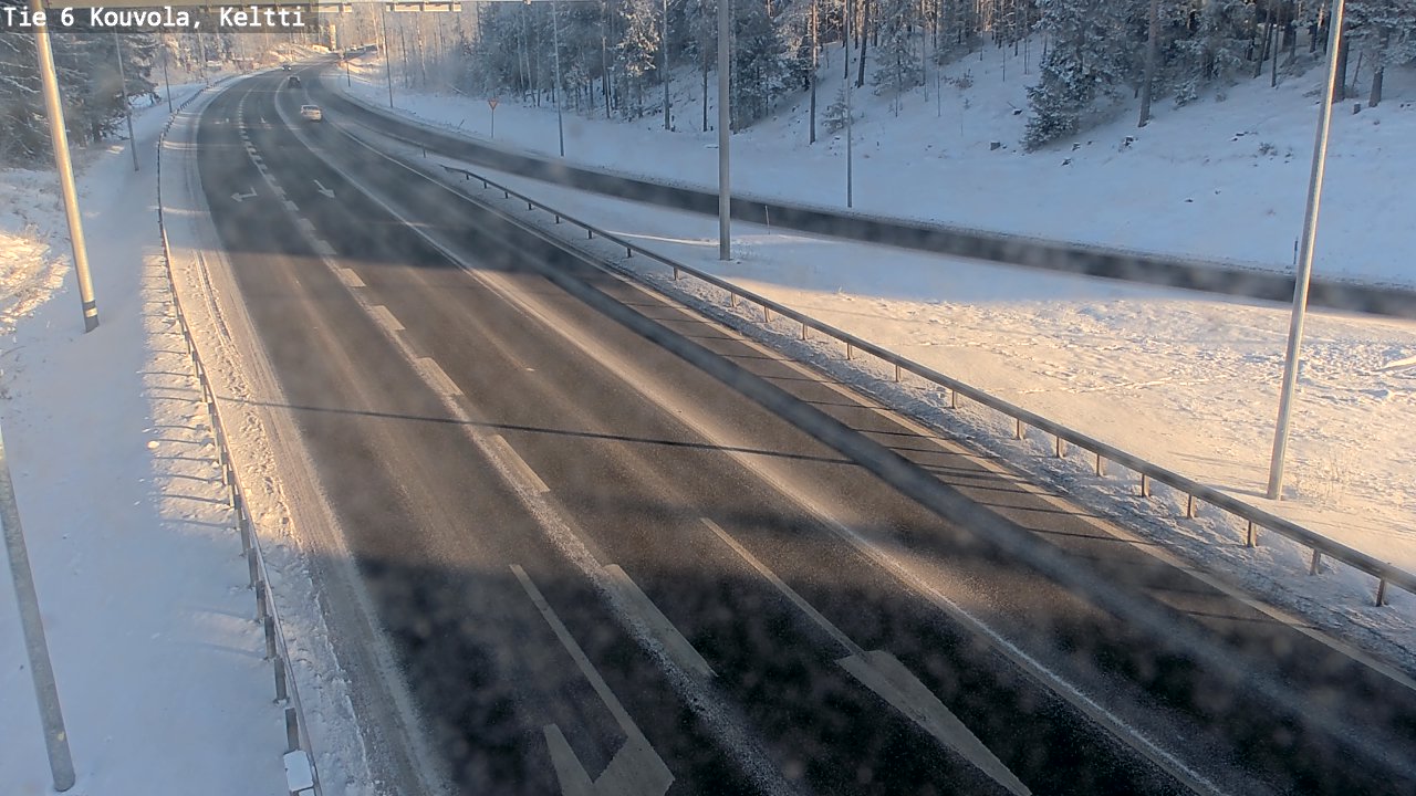 Weather Camera Image Road 6 Kouvola, Keltti, Kouvola, Kymenlaakso
