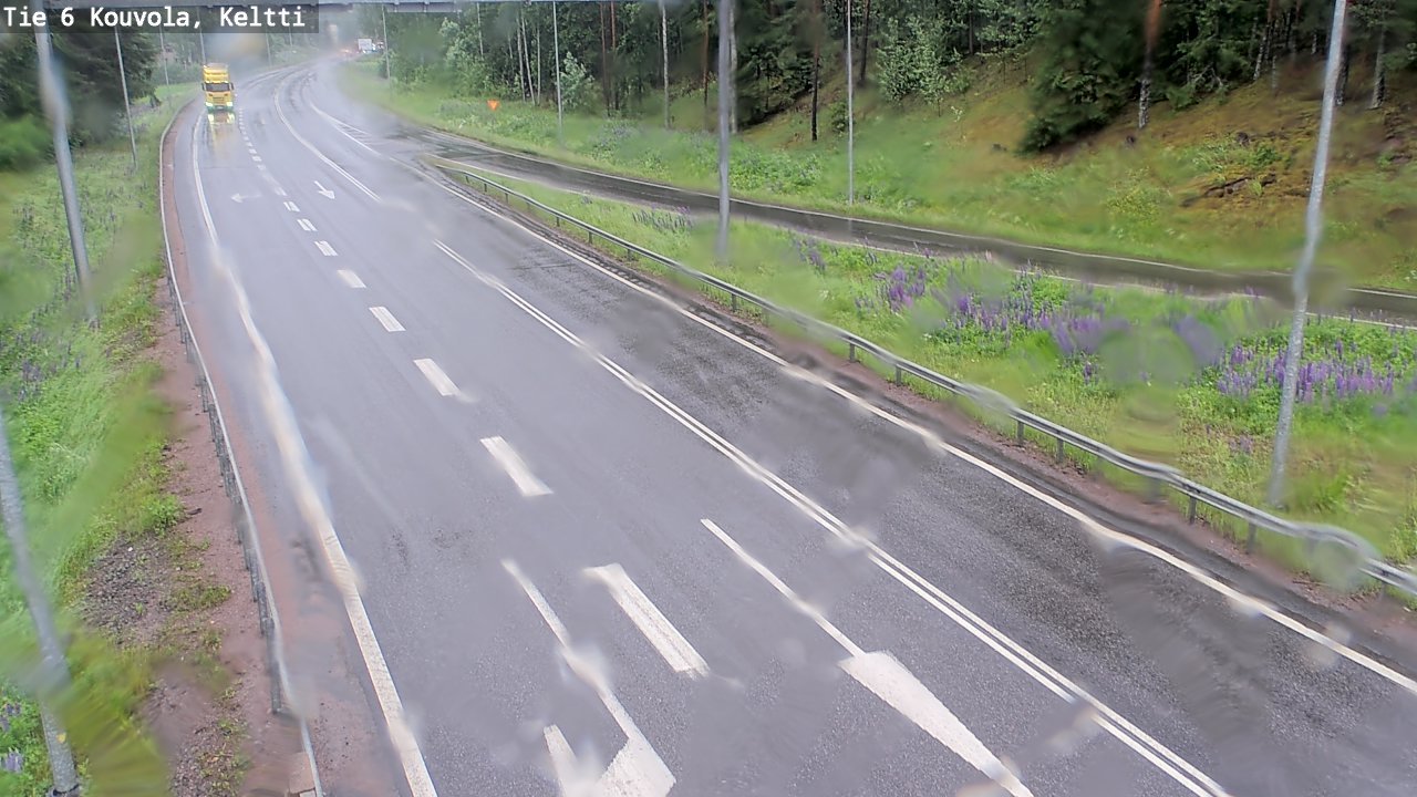 Kelikamerat Kuva Tie 6 Kouvola, Keltti, Kouvola, Kymenlaakso