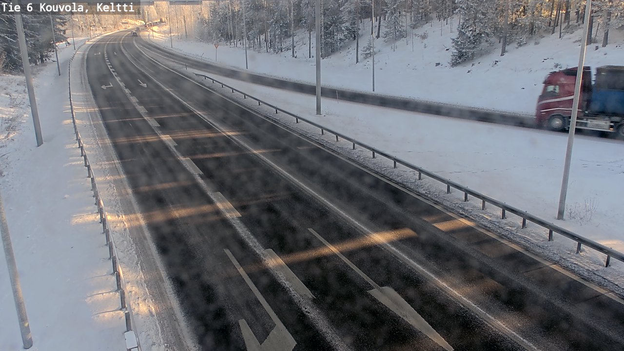 Weather Camera Image Road 6 Kouvola, Keltti, Kouvola, Kymenlaakso