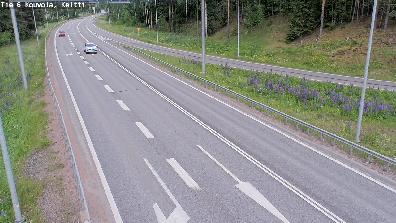 Kelikamerat Kuva Tie 6 Kouvola, Keltti, Kouvola, Kymenlaakso