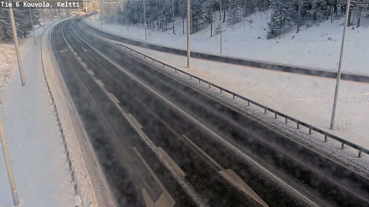 Kelikamerat Kuva Tie 6 Kouvola, Keltti, Kouvola, Kymenlaakso