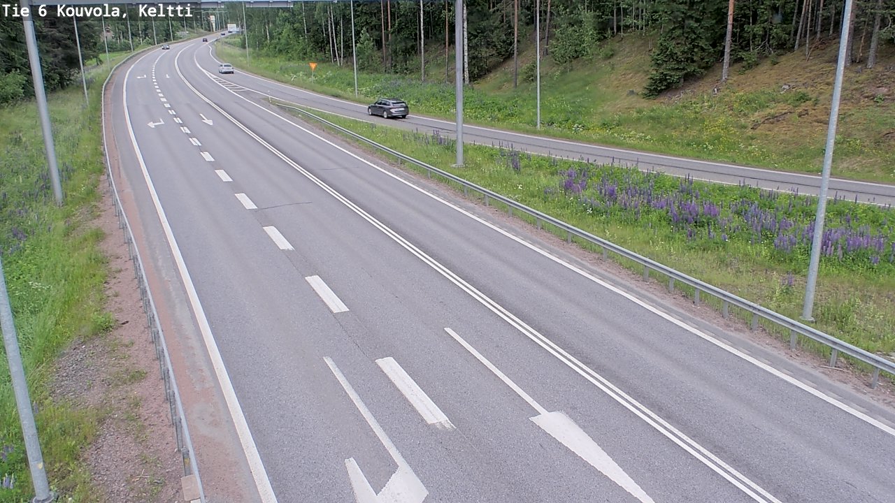 Kelikamerat Kuva Tie 6 Kouvola, Keltti, Kouvola, Kymenlaakso