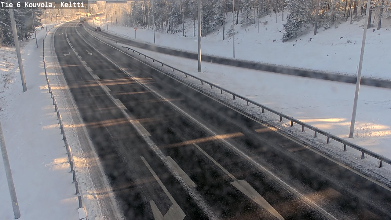 Weather Camera Image Road 6 Kouvola, Keltti, Kouvola, Kymenlaakso