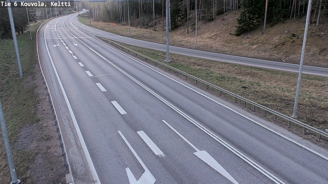 Weather Camera Image Road 6 Kouvola, Keltti, Kouvola, Kymenlaakso