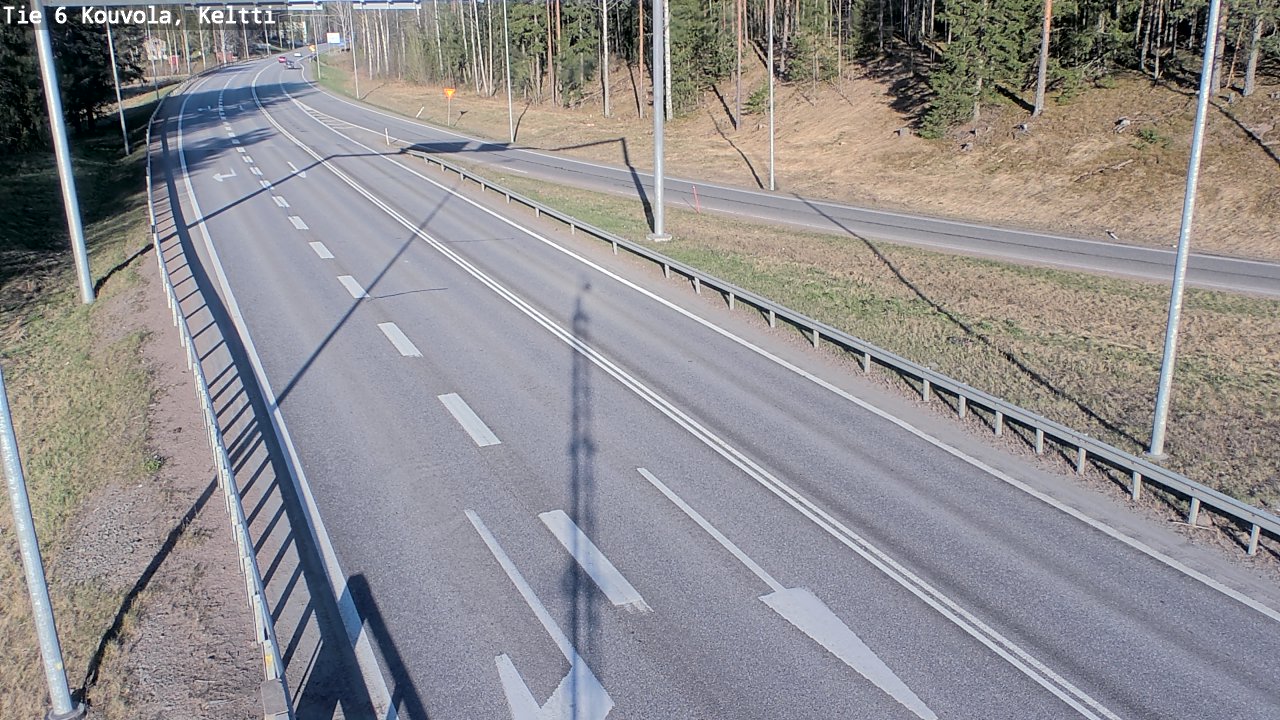 Kelikamerat Kuva Tie 6 Kouvola, Keltti, Kouvola, Kymenlaakso