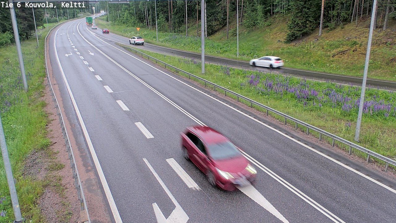 Kelikamerat Kuva Tie 6 Kouvola, Keltti, Kouvola, Kymenlaakso
