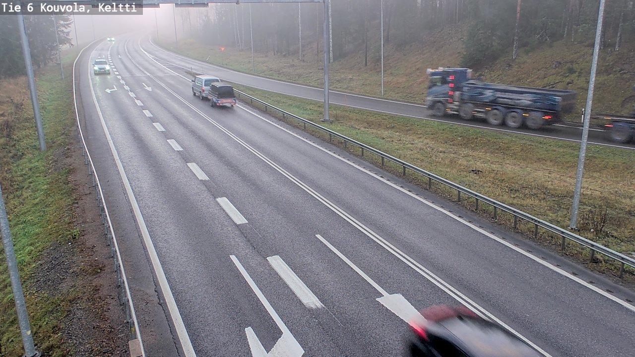 Kelikamerat Kuva Tie 6 Kouvola, Keltti, Kouvola, Kymenlaakso