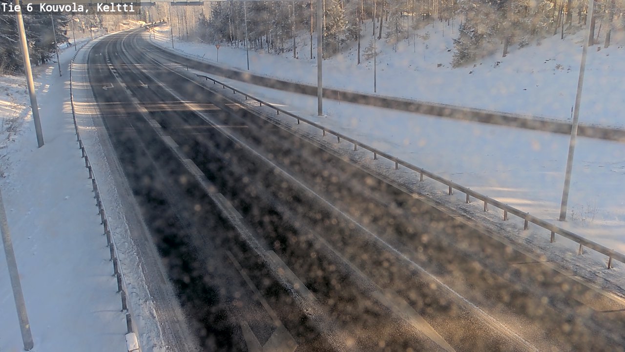 Kelikamerat Kuva Tie 6 Kouvola, Keltti, Kouvola, Kymenlaakso