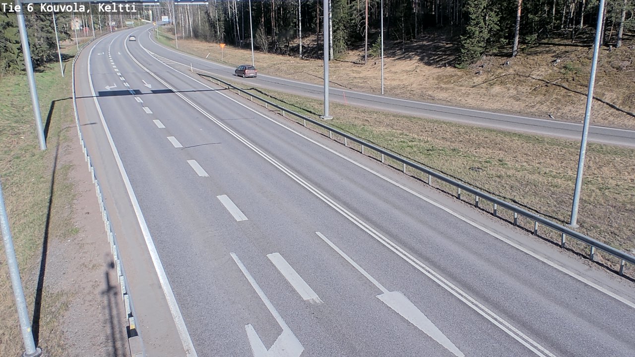 Kelikamerat Kuva Tie 6 Kouvola, Keltti, Kouvola, Kymenlaakso
