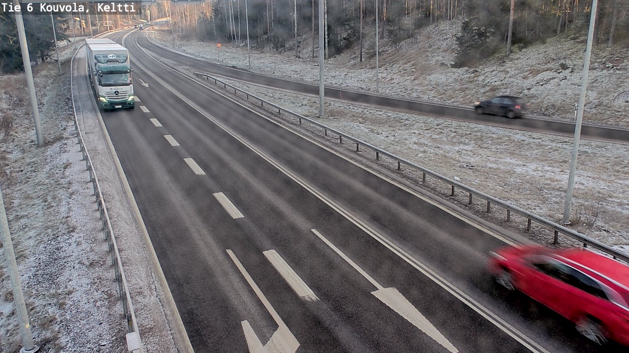 Kelikamerat Kuva Tie 6 Kouvola, Keltti, Kouvola, Kymenlaakso