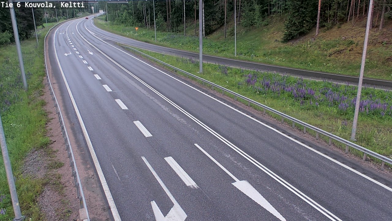 Kelikamerat Kuva Tie 6 Kouvola, Keltti, Kouvola, Kymenlaakso