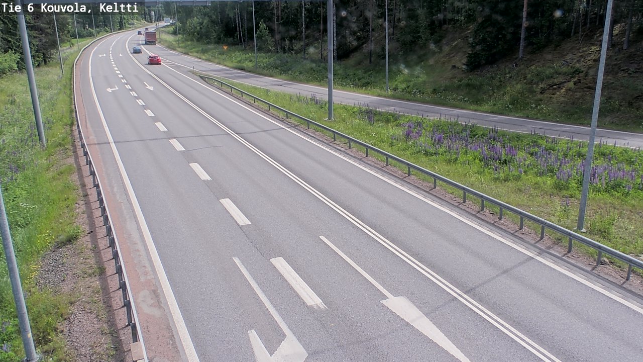 Kelikamerat Kuva Tie 6 Kouvola, Keltti, Kouvola, Kymenlaakso