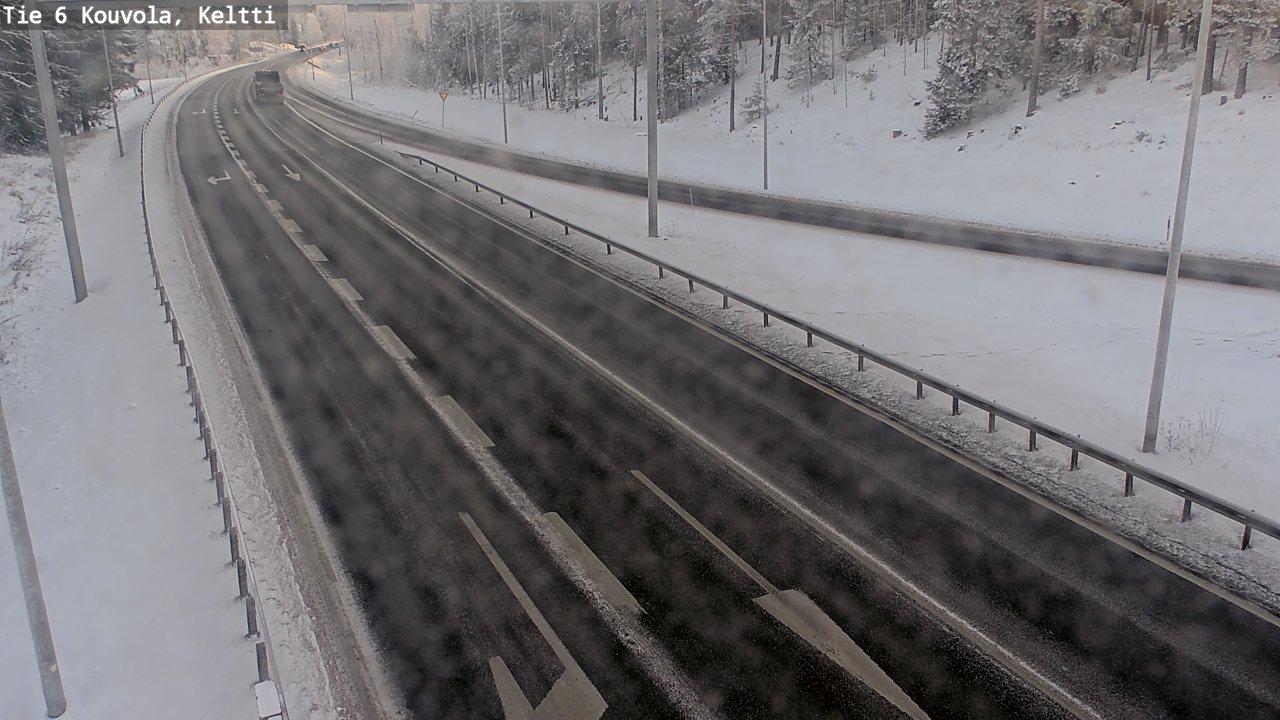 Weather Camera Image Road 6 Kouvola, Keltti, Kouvola, Kymenlaakso