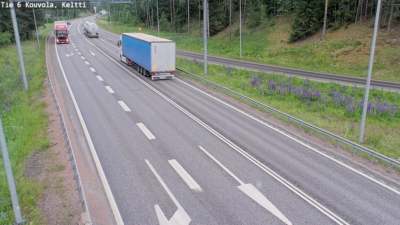 Kelikamerat Kuva Tie 6 Kouvola, Keltti, Kouvola, Kymenlaakso