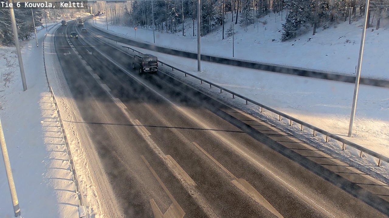 Kelikamerat Kuva Tie 6 Kouvola, Keltti, Kouvola, Kymenlaakso