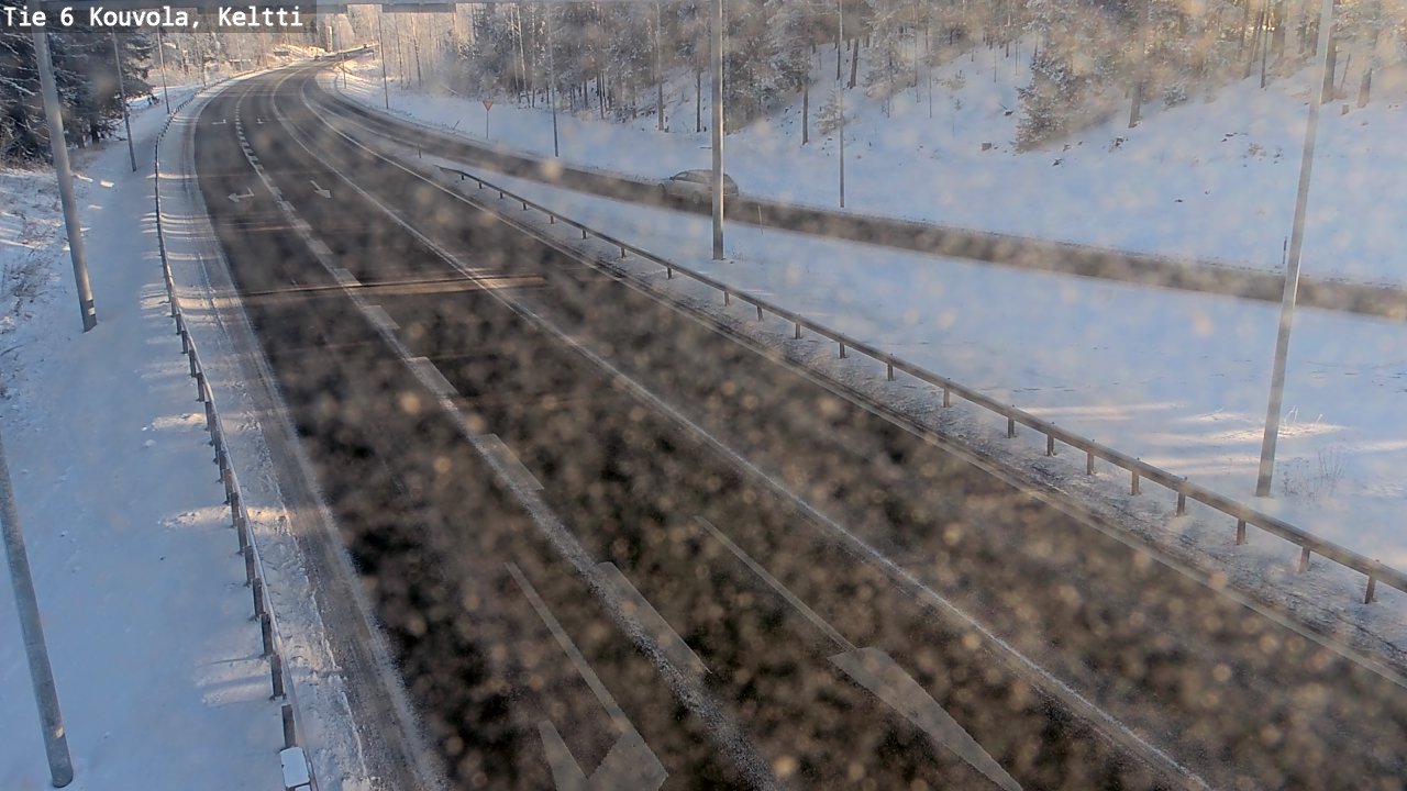 Weather Camera Image Road 6 Kouvola, Keltti, Kouvola, Kymenlaakso