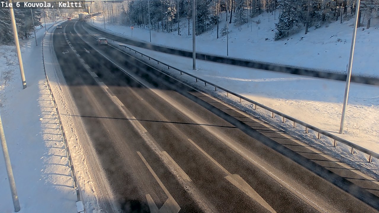 Weather Camera Image Road 6 Kouvola, Keltti, Kouvola, Kymenlaakso