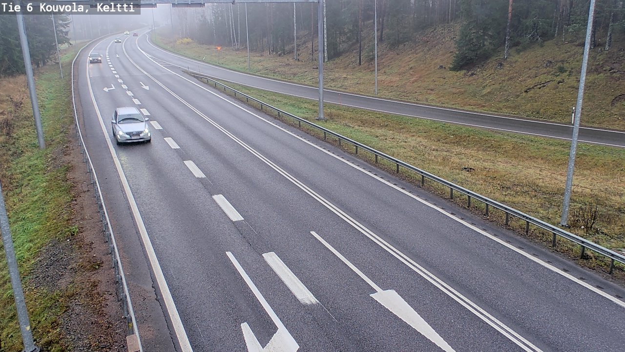 Kelikamerat Kuva Tie 6 Kouvola, Keltti, Kouvola, Kymenlaakso