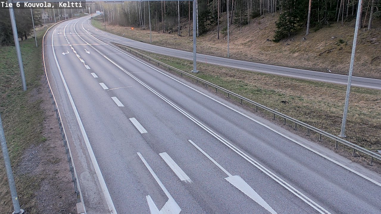 Weather Camera Image Road 6 Kouvola, Keltti, Kouvola, Kymenlaakso
