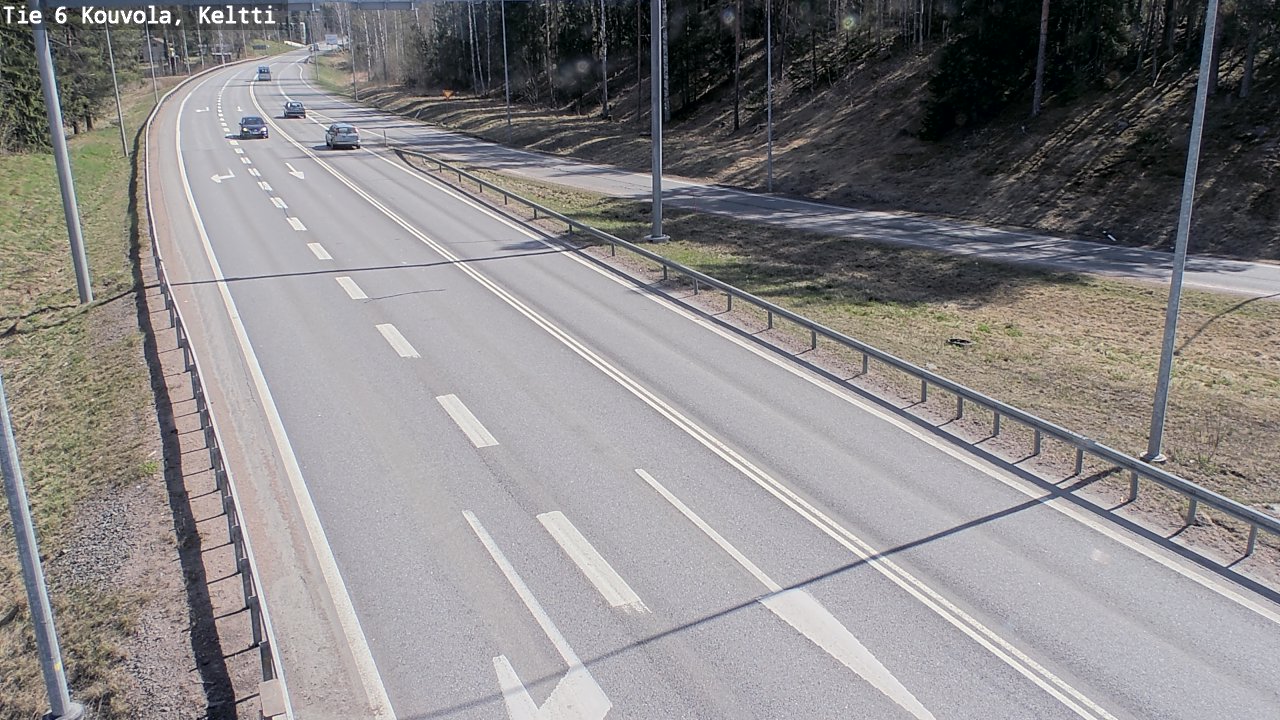 Kelikamerat Kuva Tie 6 Kouvola, Keltti, Kouvola, Kymenlaakso