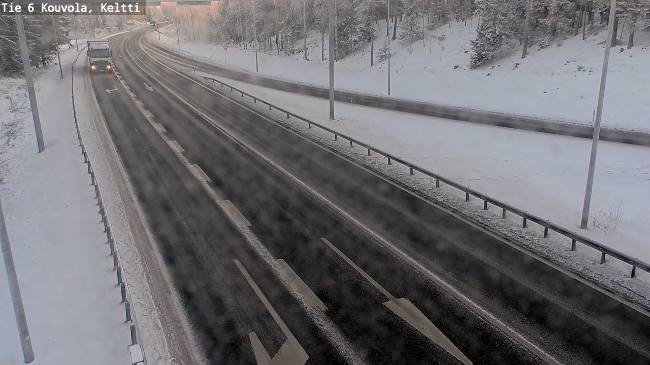 Kelikamerat Kuva Tie 6 Kouvola, Keltti, Kouvola, Kymenlaakso