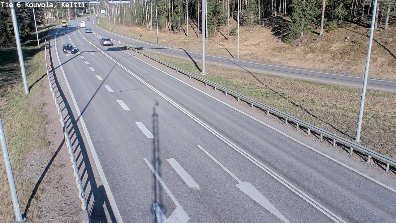 Kelikamerat Kuva Tie 6 Kouvola, Keltti, Kouvola, Kymenlaakso