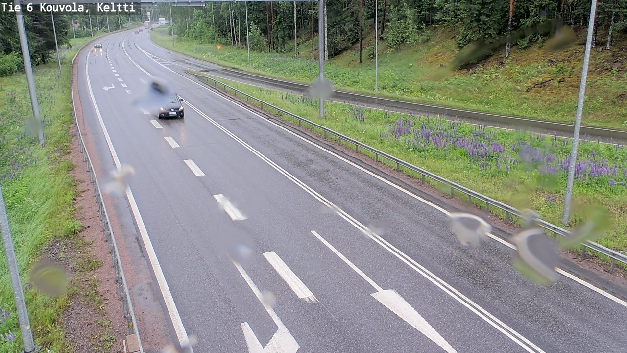 Weather Camera Image Road 6 Kouvola, Keltti, Kouvola, Kymenlaakso