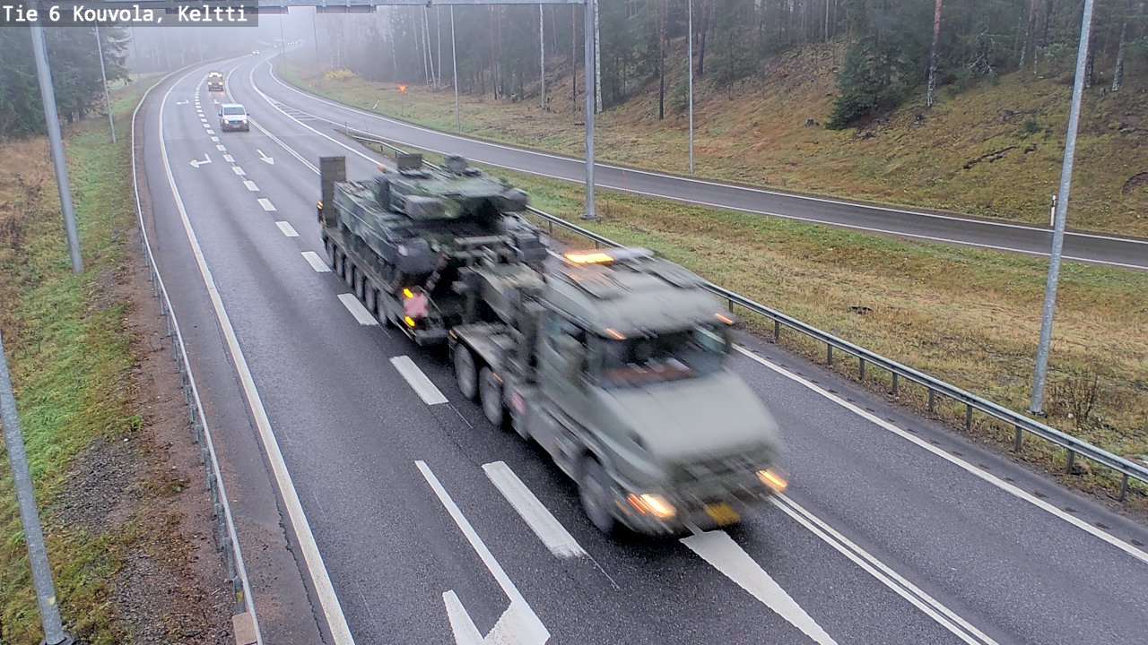 Kelikamerat Kuva Tie 6 Kouvola, Keltti, Kouvola, Kymenlaakso