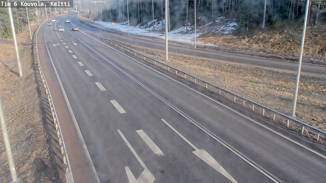 Weather Camera Image Road 6 Kouvola, Keltti, Kouvola, Kymenlaakso