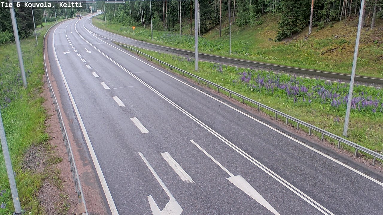 Kelikamerat Kuva Tie 6 Kouvola, Keltti, Kouvola, Kymenlaakso