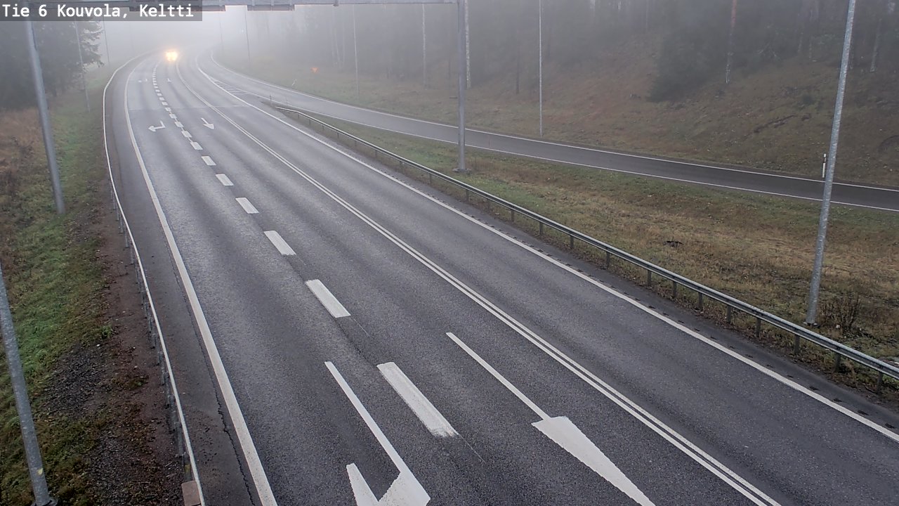 Kelikamerat Kuva Tie 6 Kouvola, Keltti, Kouvola, Kymenlaakso