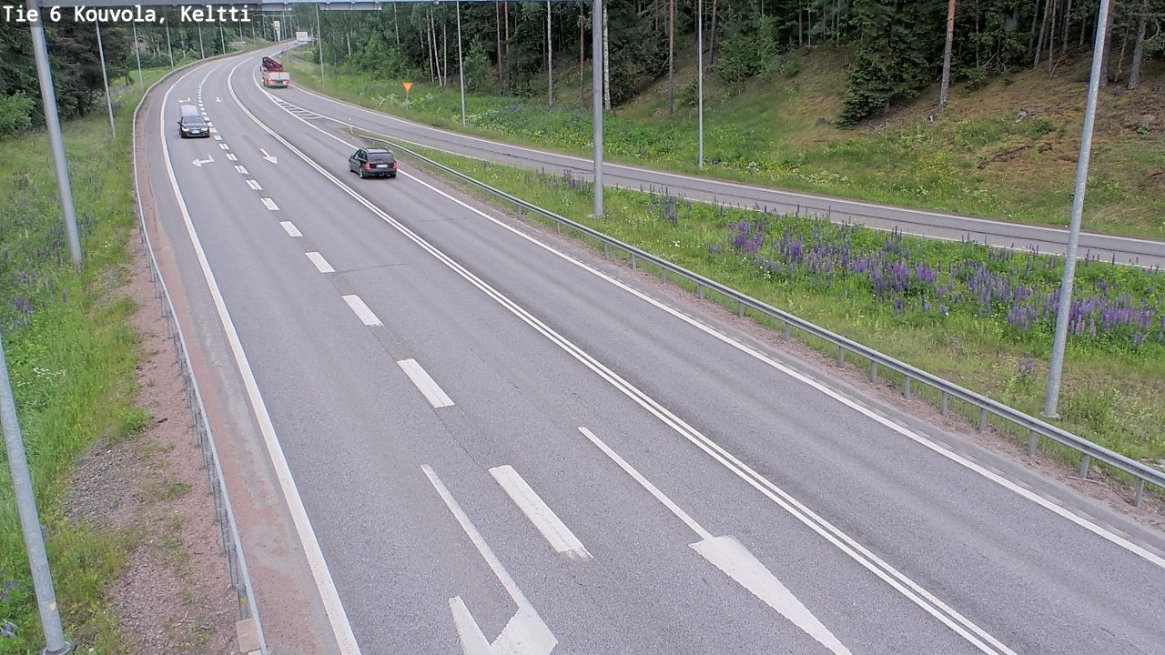 Kelikamerat Kuva Tie 6 Kouvola, Keltti, Kouvola, Kymenlaakso