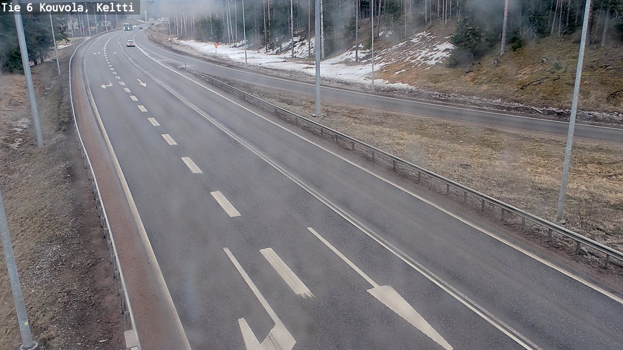 Weather Camera Image Road 6 Kouvola, Keltti, Kouvola, Kymenlaakso